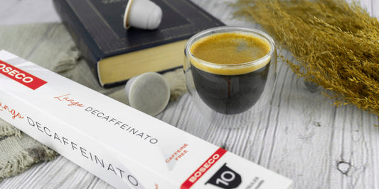 Lungo Decaffeinato Coffee Pods: A Sustainable and Delicious Option for Nespresso Machines.
