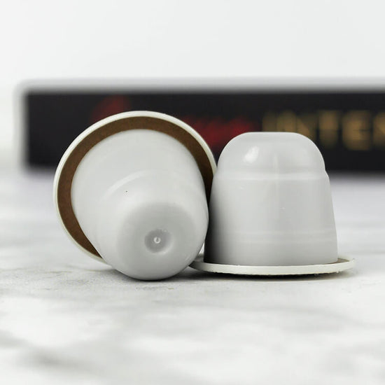 Brown rim on capsules Espresso Intenso Coffee Pods from BOSECO™