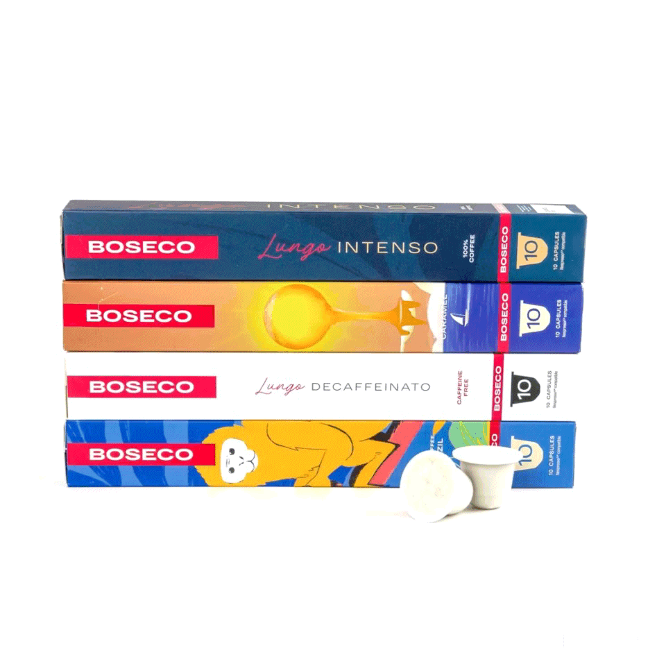 BOSECO capsule coffee starter pack 40 pods